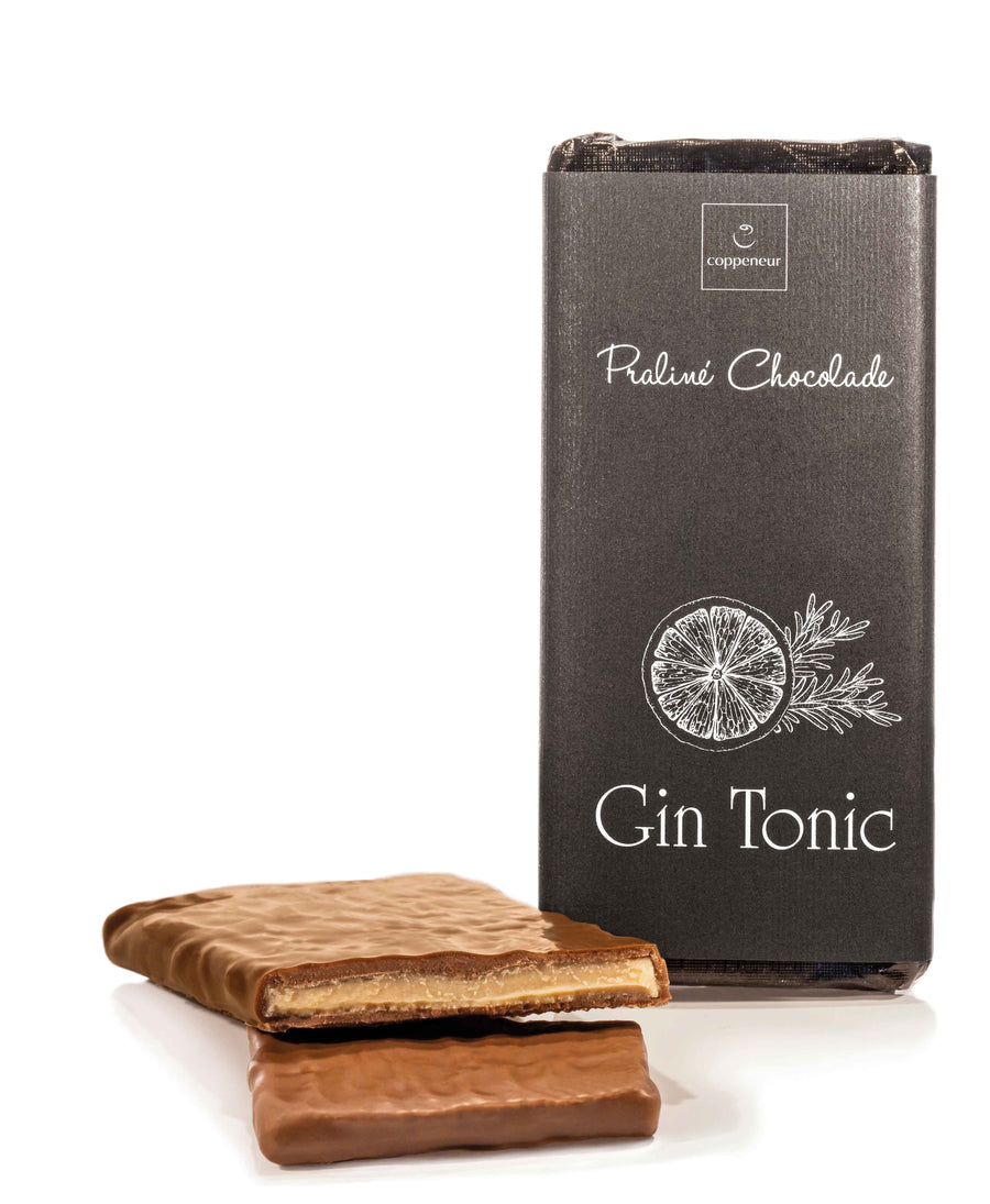 Coppeneur Milk Chocolate with gin and tonic - Chocolate Collective Canada