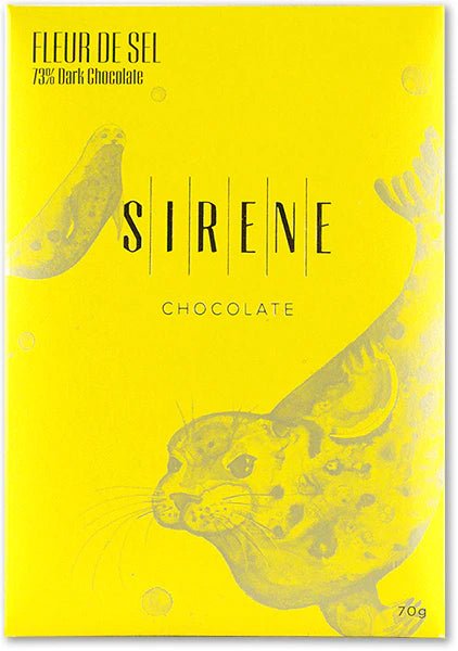 Sirene Ecuadorian 73% Dark Chocolate with sea salt - Chocolate Collective Canada