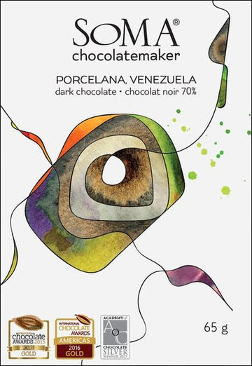 Soma Porcelana Venezuela 70% Dark Chocolate - Chocolate Collective Canada