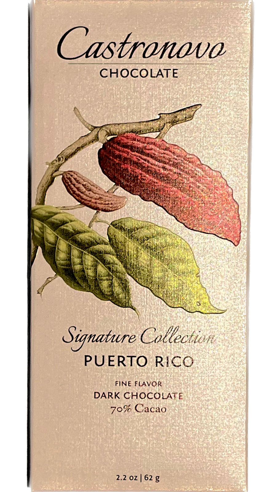 Castronovo Puerto Rico 70% Dark Chocolate (Organic)