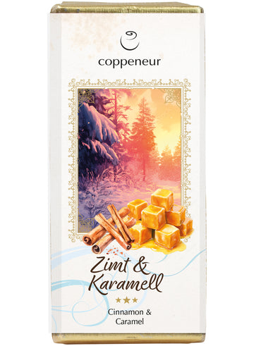 Coppeneur Christmas 34% Milk Chocolate with cinnamon and caramel