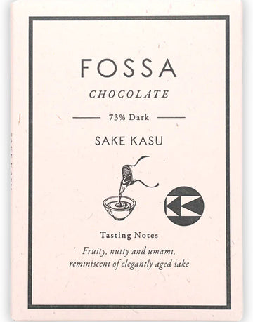 Fossa 73% Dark Chocolate with sake kasu