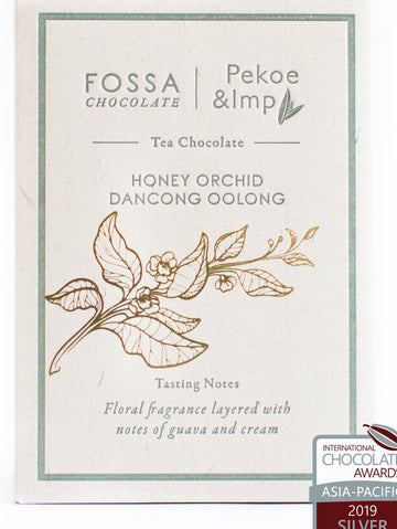 Fossa Tanzania Milk Chocolate with honey orchid Oolong tea
