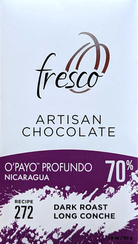 Fresco O'Payo Profundo Nicaragua 70% Dark Chocolate (Organic) (272)