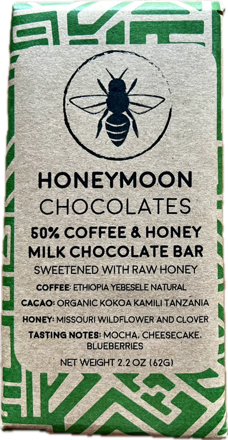 Honeymoon Tanzania 50% Milk Chocolate with coffee