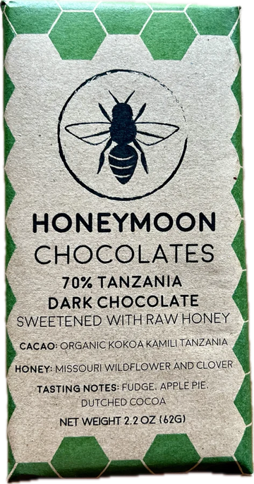 Honeymoon Tanzania 70% Dark Chocolate