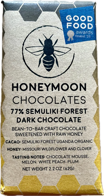 Honeymoon Uganda 77% Dark Chocolate