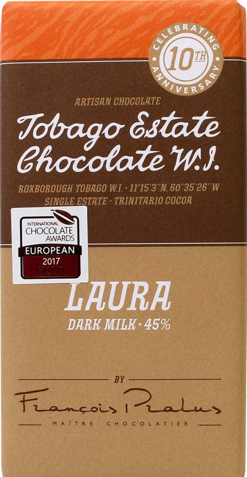 Tobago Estate 45% Milk Chocolate