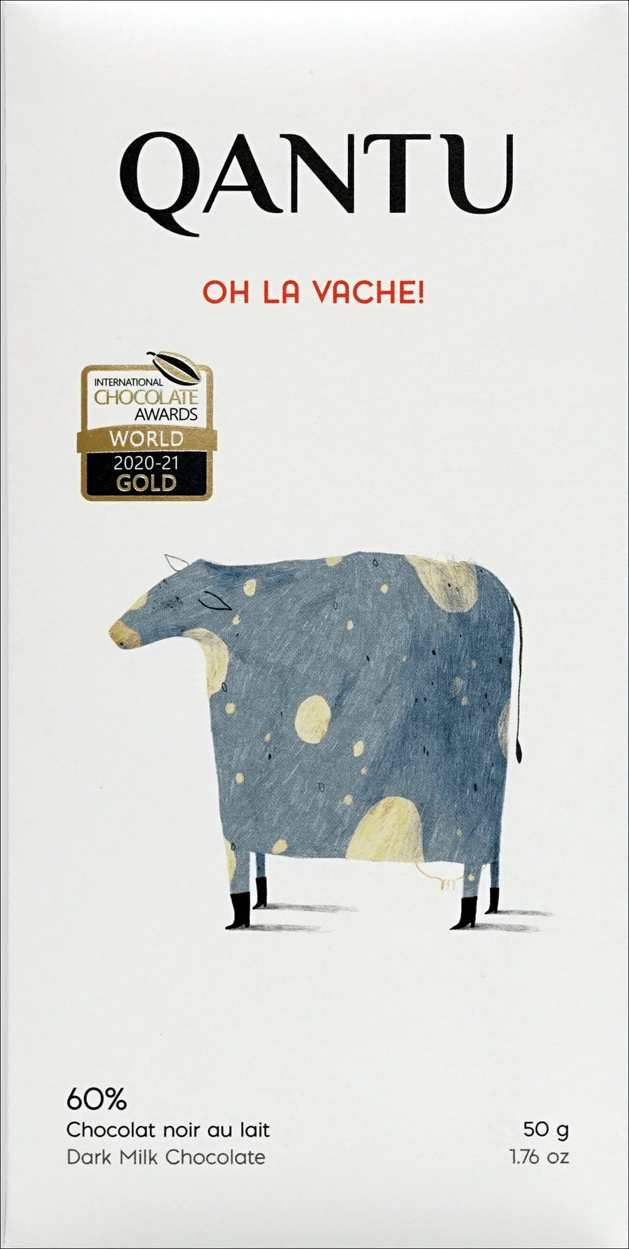 Qantu 60% Dark Milk Chocolate