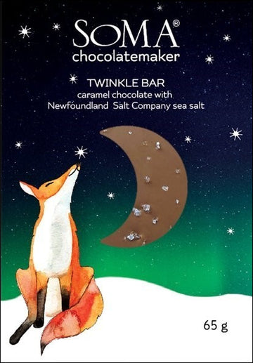 Soma Milk Chocolate with caramel & sea salt - Chocolate Collective Canada