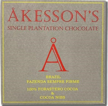 Akesson's Brazil 100% Dark Chocolate - Chocolate Collective Canada