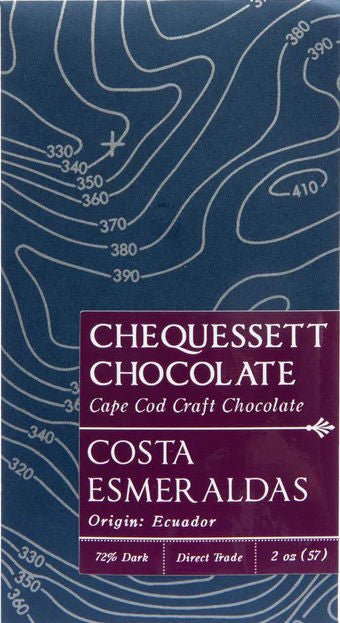 Chequessett Costa Esmeraldas 72% Dark Chocolate (Organic) - Chocolate Collective Canada