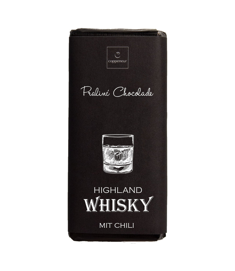 Coppeneur Dark Chocolate with whisky and chili - Chocolate Collective Canada