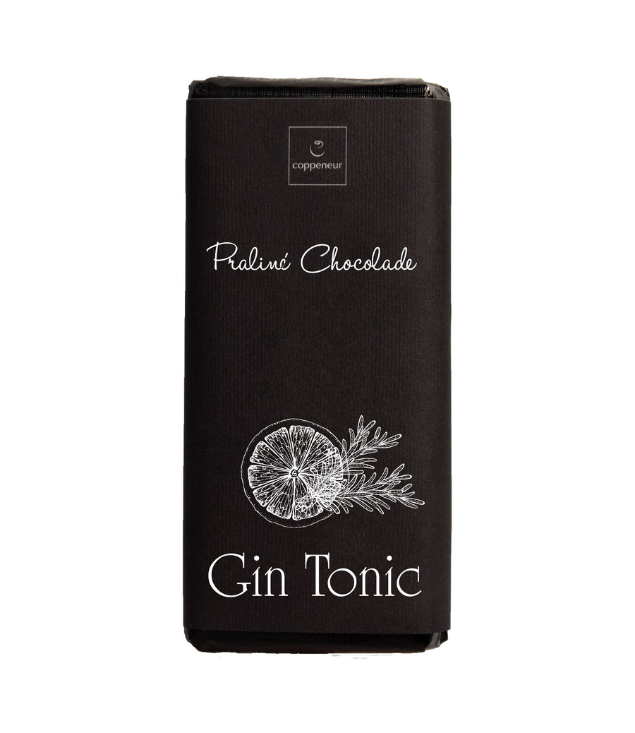 Coppeneur Milk Chocolate with gin and tonic - Chocolate Collective Canada