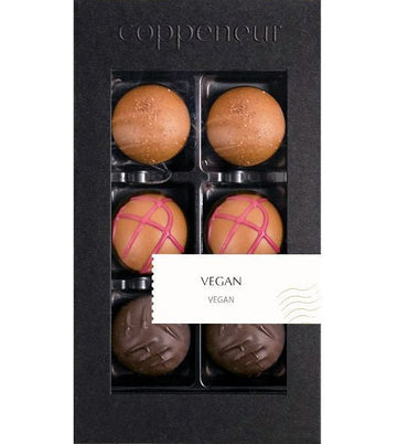 Coppeneur Milk & Dark Chocolate Vegan Truffles - Chocolate Collective Canada