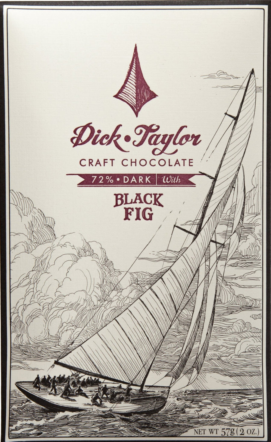 Dick Taylor Madagascar 72% Dark Chocolate with black fig (Organic) - Chocolate Collective Canada