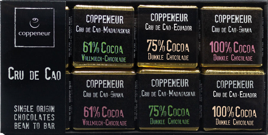 (Flying in from Germany on December 7th) Coppeneur Single Origin Mini-Bar Gift Box - Chocolate Collective Canada