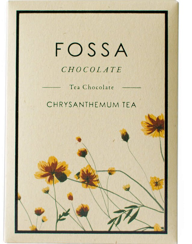Fossa Milk Chocolate with chrysanthemum tea - Chocolate Collective Canada