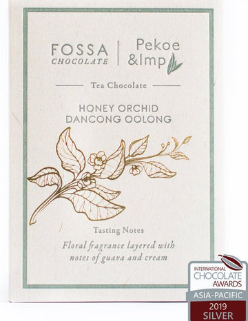 Fossa Tanzania Milk Chocolate with honey orchid tea - Chocolate Collective Canada