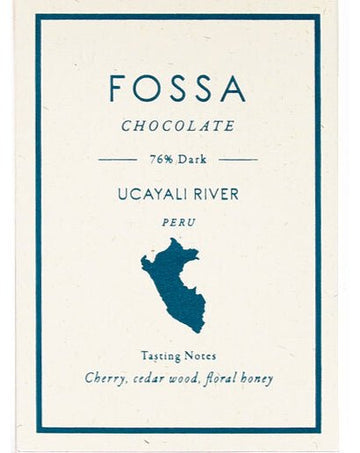 Fossa Ucayali River Peru 76% Dark Chocolate - Chocolate Collective Canada