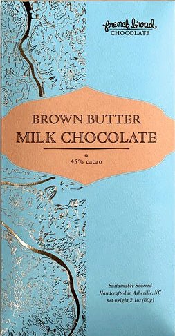 French Broad Brown Butter 45% Milk Chocolate - Chocolate Collective Canada