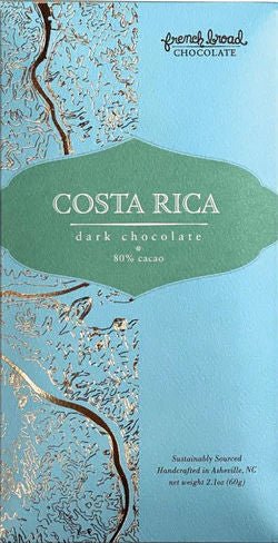French Broad Costa Rica 80% Dark Chocolate - Chocolate Collective Canada