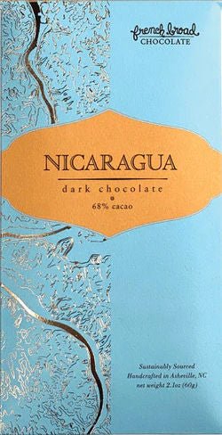 French Broad Nicaragua 68% Dark Chocolate - Chocolate Collective Canada