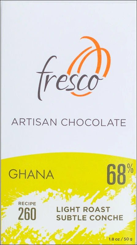 Fresco Ghana 68% Dark Chocolate (Organic) (260) - Chocolate Collective Canada