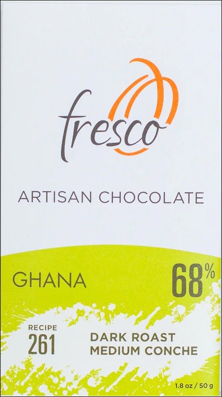 Fresco Ghana 68% Dark Chocolate (Organic) (261) - Chocolate Collective Canada