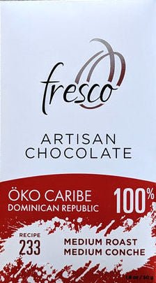 Fresco Oko Caribe Dominican Republic 100% Dark Chocolate (Organic) (233) - Chocolate Collective Canada