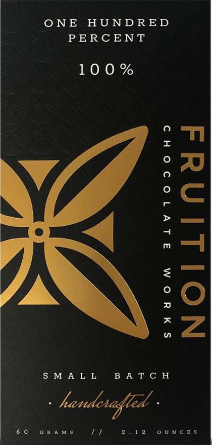 Fruition 100% Dark Chocolate (Organic) - Chocolate Collective Canada