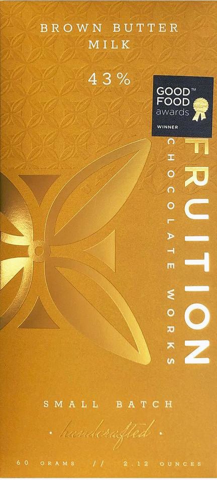 Fruition 43% Milk Chocolate with brown butter - Chocolate Collective Canada