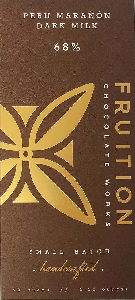 Fruition Peru Maranon 68% Milk Chocolate - Chocolate Collective Canada