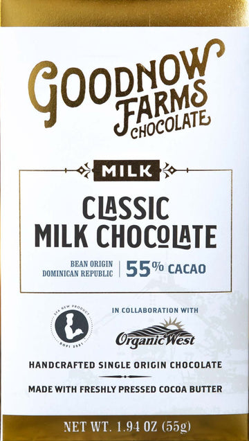 Goodnow Farms Dominican 55% Milk Chocolate - Chocolate Collective Canada