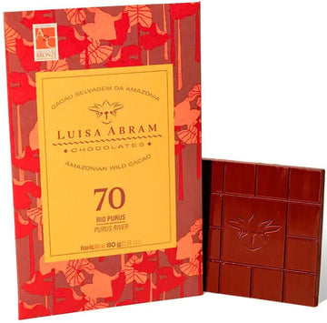 Luisa Abram Rio Purus Brazil Wild Cocoa 70% Dark Chocolate - Chocolate Collective Canada