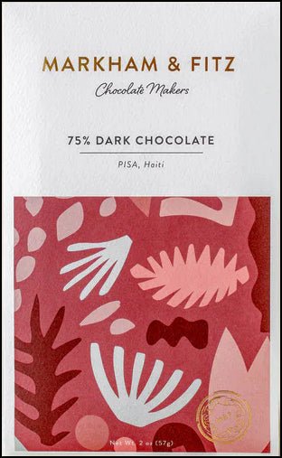 Markham & Fitz Haiti 75% Dark Chocolate (Organic) - Chocolate Collective Canada