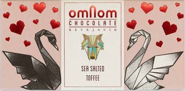Omnom White Chocolate with toffee and sea salt - Chocolate Collective Canada