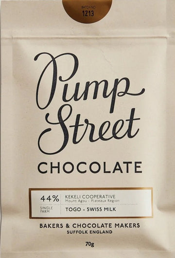 Pump Street Togo Swiss 44% Milk Chocolate - Chocolate Collective Canada