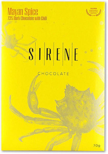 Sirene Guatemala 73% Dark Chocolate with Mayan spice - Chocolate Collective Canada
