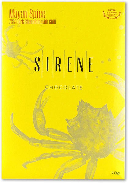 Sirene Guatemala 73% Dark Chocolate with Mayan spice - Chocolate Collective Canada