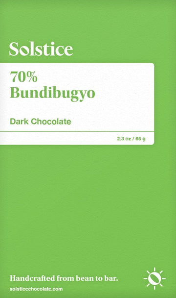 Solstice Bundibugyo Uganda 70% Dark Chocolate - Chocolate Collective Canada