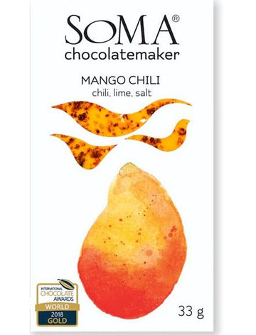 Soma Mango & Chili Bar (Vegan) - Chocolate Collective Canada
