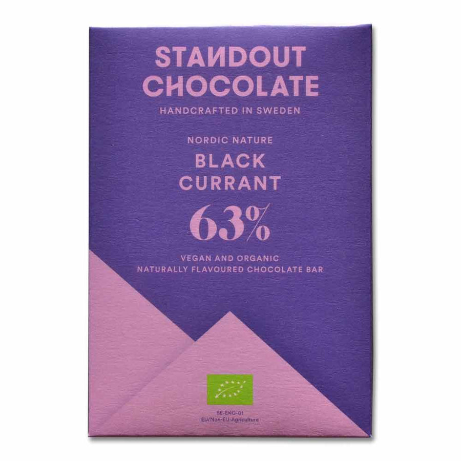 Standout Chocolate with black currants (Organic) - Chocolate Collective Canada