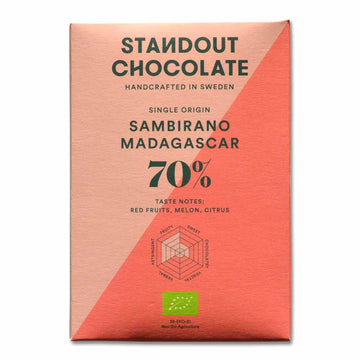 Standout Sambirano Madagascar 70% Dark Chocolate (Organic) - Chocolate Collective Canada