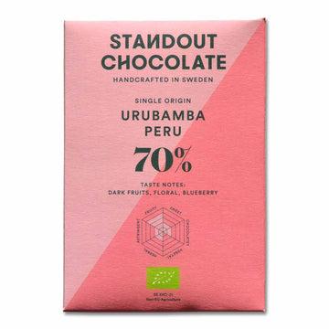 Standout Urubamba Peru 70% Dark Chocolate (Organic) - Chocolate Collective Canada